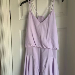 Gianni Bini lilac mini dress, size L